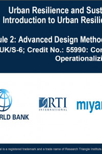 Cover Image of the 2.1(j) Subject 2_Advanced Design Method for Urban Resilience
